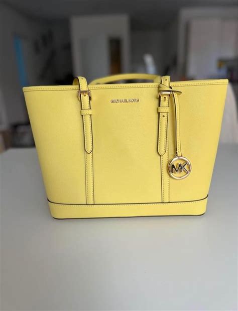 michael kors tasche gelb|michael kors opened satchel purse.